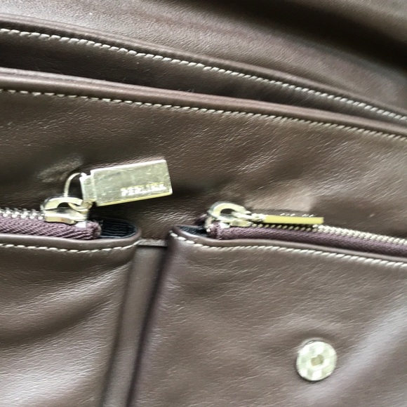 Vintage Perlina leather handbag - Picture 7 of 8